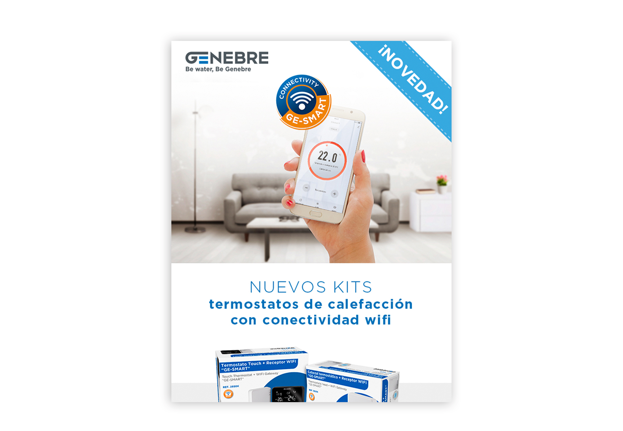 GENEBRE: RECEPTOR WIFI GE-SMART